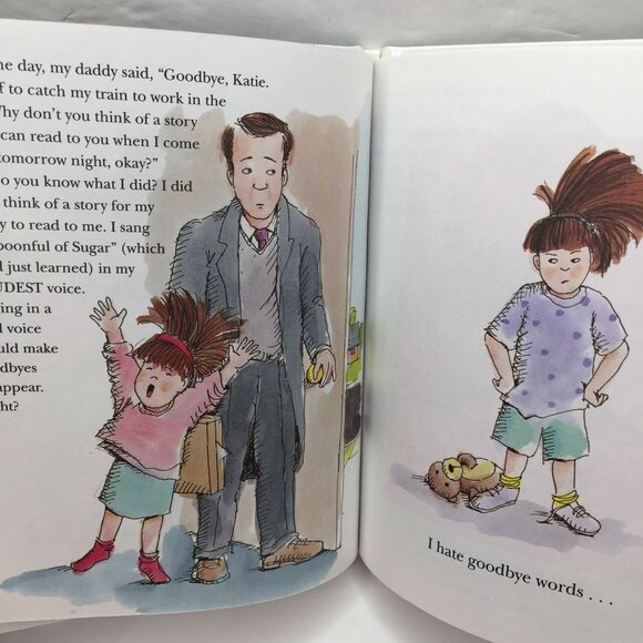 Vintage Lot 2 Books I Hate Goodbyes Emotional Skills Children's Book About Lying - Picture 3 of 12